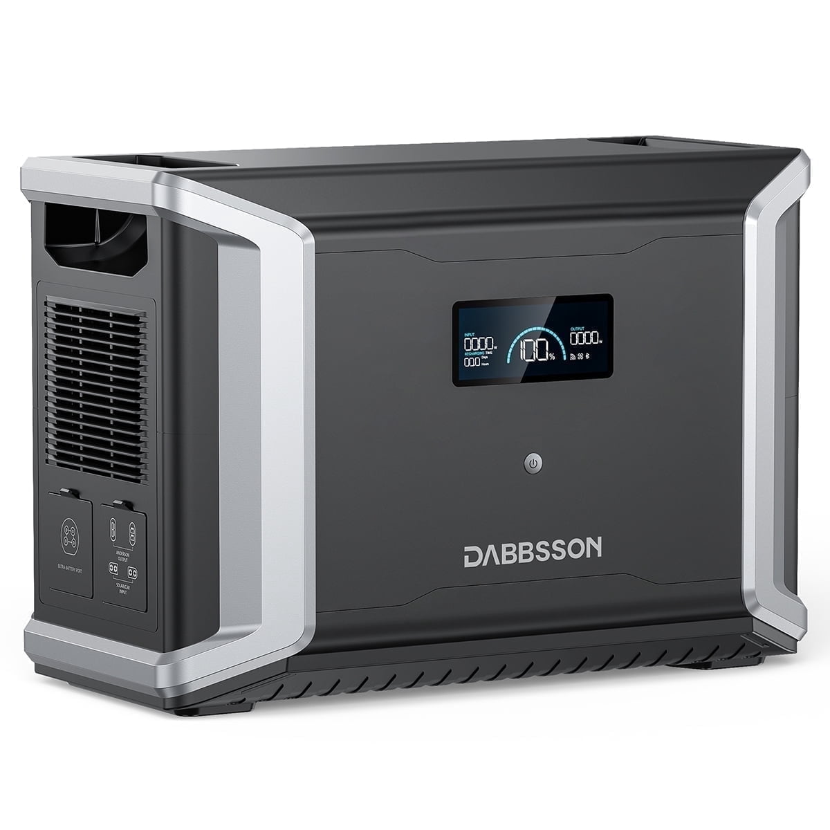 DABBSSON Power Station Extra Battery - 3000Wh Expand Battery for Solar Generator DBS2300/ 2300Plus