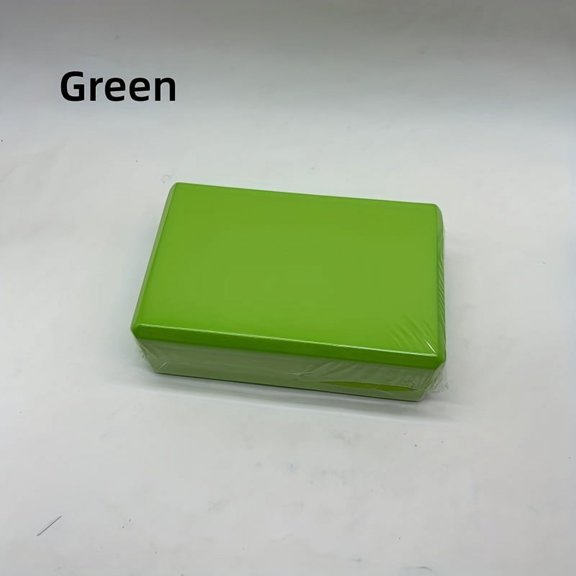 DABEI 1pc EVA Solid Color Yoga Brick, High Density Fitness Brick, Suitable For Dance Pilates Training