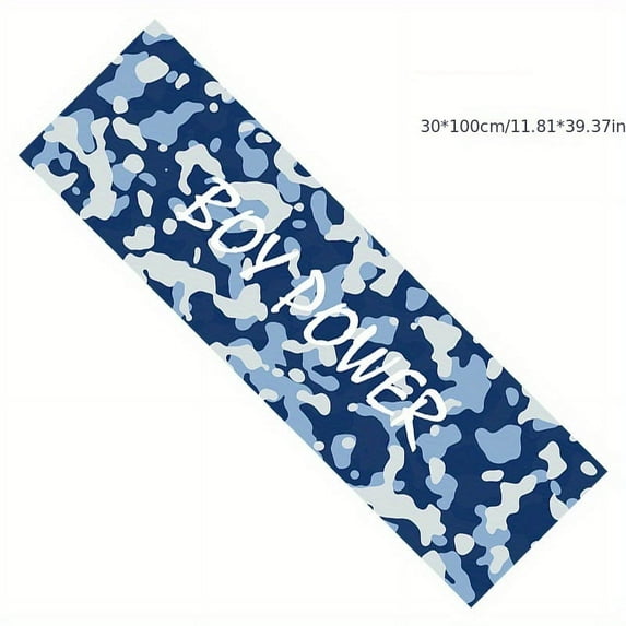 DABEI 1pc Sports Towel With Cool & Refreshing Ice Effect, Portable For Gym Or Outdoor Activities, Microfiber Ice Towel, Soft Breathable Chilly Towel For Yoga, Golf, Camping, Running