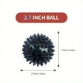 thumbnail image 1 of DABEI 1pc Yoga Massage Ball, Fitness Fascia Ball For Foot, Waist, Back Muscle Relaxation, 1 of 35