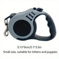 thumbnail image 1 of DABEI  Comfortable Grip Double Switch Retractable Dog Leash - Durable and Easy Control for Walking and Training, 1 of 9