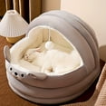 thumbnail image 1 of DABEI Cozy Cat Nest - All-Season Semi-Enclosed House With Removable Winter Bed, 1 of 15