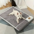 thumbnail image 1 of DABEI Cozy Pet Beds For Small, Medium & Large Dogs - Soft Plush With Neck Pillow & Non-Slip Bottom For Winter Sleeping, 1 of 20