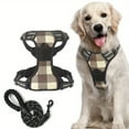 thumbnail image 1 of DABEI ISafe and Stylish Reflective Dog Harness and Leash Set for Nighttime Walks, 1 of 10