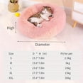 thumbnail image 1 of DABEI Plush Donut Dog Bed - Soft, Warm, And Cozy Sleeping Bed For Dogs - Pet Sofa With Round Shape For Maximum Comfort, 1 of 7