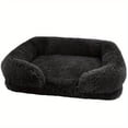 thumbnail image 1 of DABEI Soft Long Plush Cat kennel dog kennel winter warm pet bed Cat Bed Cat Mat Animals Sleeping Sofa, 1 of 17