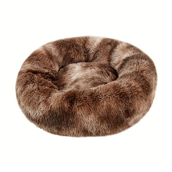 DABEI Long Plush Dog Bed For Autumn Winter Anti-anxiety Deep Sleepping Pet Bed Mat For Small Medium Large Dogs Dount Beds Mat For Cats