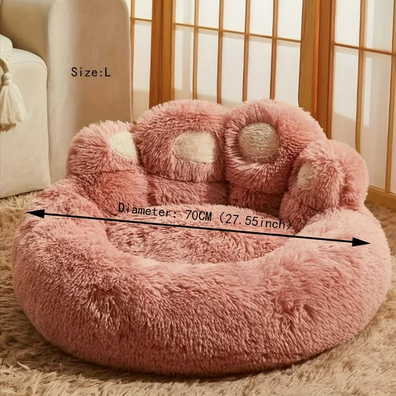 DABEI Soft Long Plush Cat kennel dog kennel winter warm pet bed Cat Bed Cat Mat Animals Sleeping Sofa