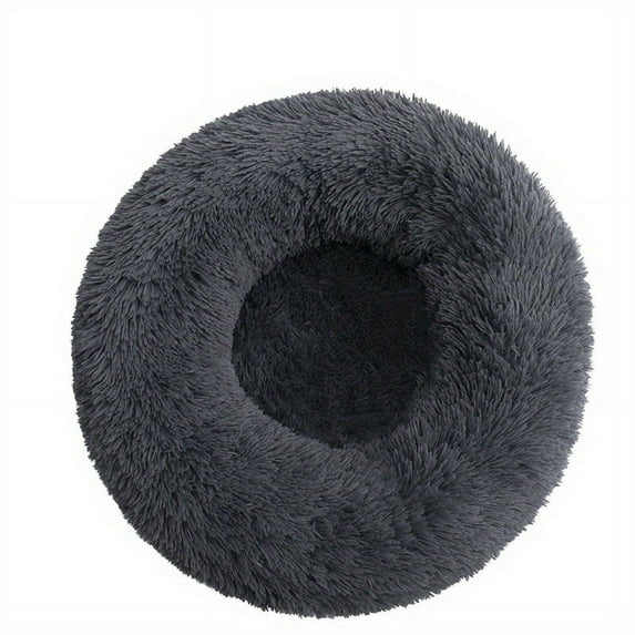 DABEI Super Soft Pet Dog Cat Bed Plush Washable Dog Bed Donut Bed Comfortable Sleeping Bed For Large Medium Small Dogs