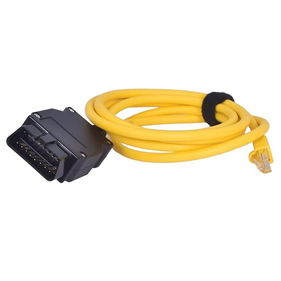 DABEN Enet OBD2 RJ45 Cable,BMW Scanner and Code Reader Bimmercode for F/G-series