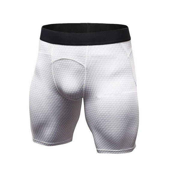 DABOOM Men's Gym Fitness Shorts Workout Shorts Leggings Compression Shorts Running Stretch Pants Sport Quick-drying Short Pants