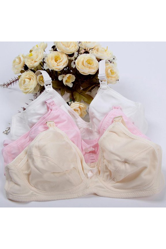 DABOOM Women's Sleep Nursing Bra for Breastfeeding Wirefree Maternity Pregnancy Bra Padded