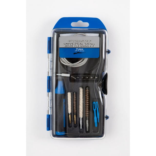 DAC Gunmaster 17 Piece Universal Small Bore Cleaning Kit. Cleans .177, .17 and .22 Caliber