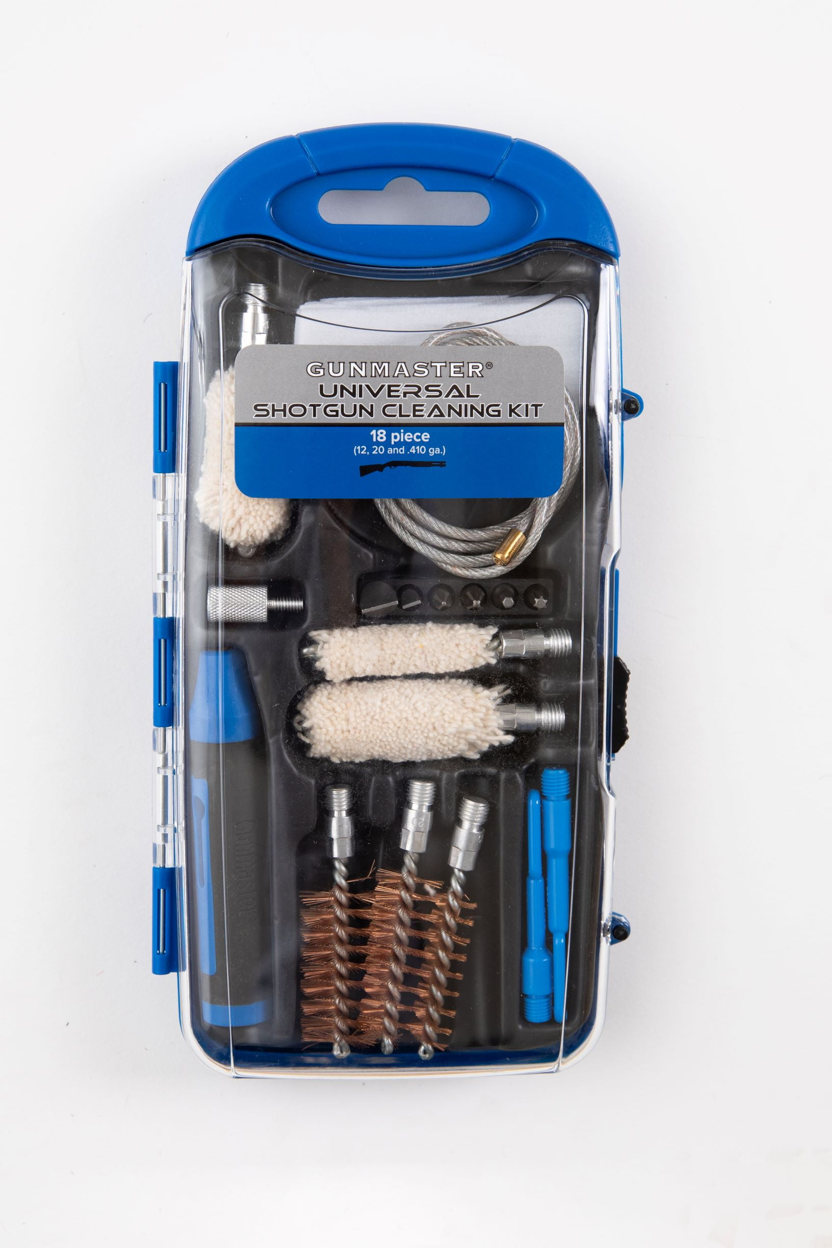 DAC Gunmaster 18 Piece Universal Shotgun Cleaning Kit. Cleans 12, 20