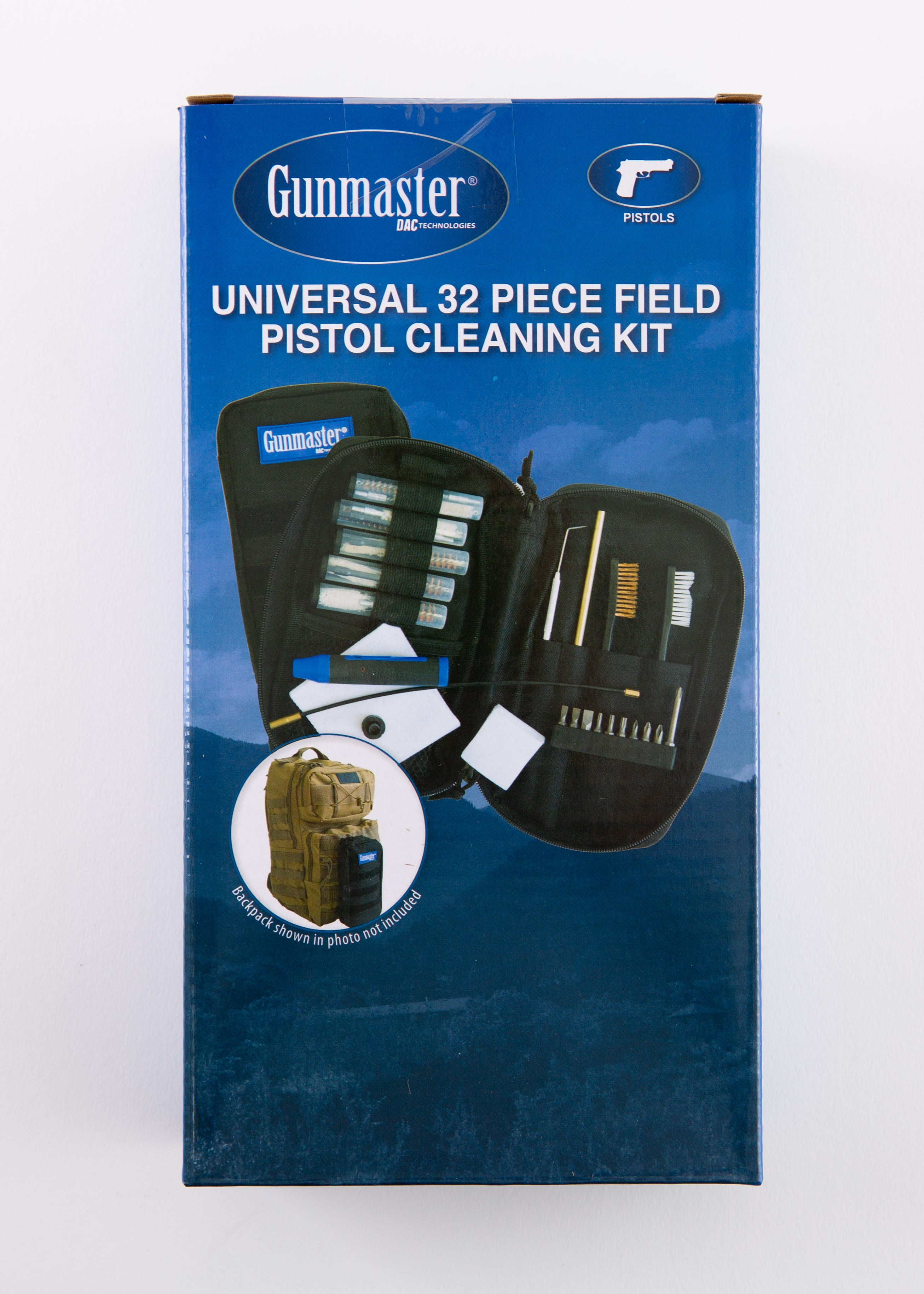 Gunmaster 32 Piece Field Cleaning Kit for Pistols. Walmart Business
