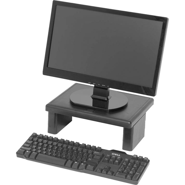 DAC Height Adjustable LCD/TFT Monitor Riser - 66 lb Load Capacity - Flat Panel Display Type Supported - 4.8 DAC Height Adjustable LCD/TFT Monitor Riser - 66 lb Load Capacity - Flat Panel Display Type Supported - 4.8