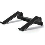 DAC Non-Skid Laptop Stand With 4-Port USB 3.0 Hub - 3" Height x 9.8" Width - Aluminum Alloy - Black | Bundle of 5 Each