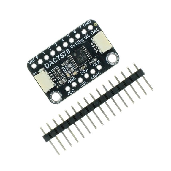 7829 DAC7578 12 bit I2C Module High Accuracy Digital To Analog Adapter Low Noise Module Equipment Adapter Equipment