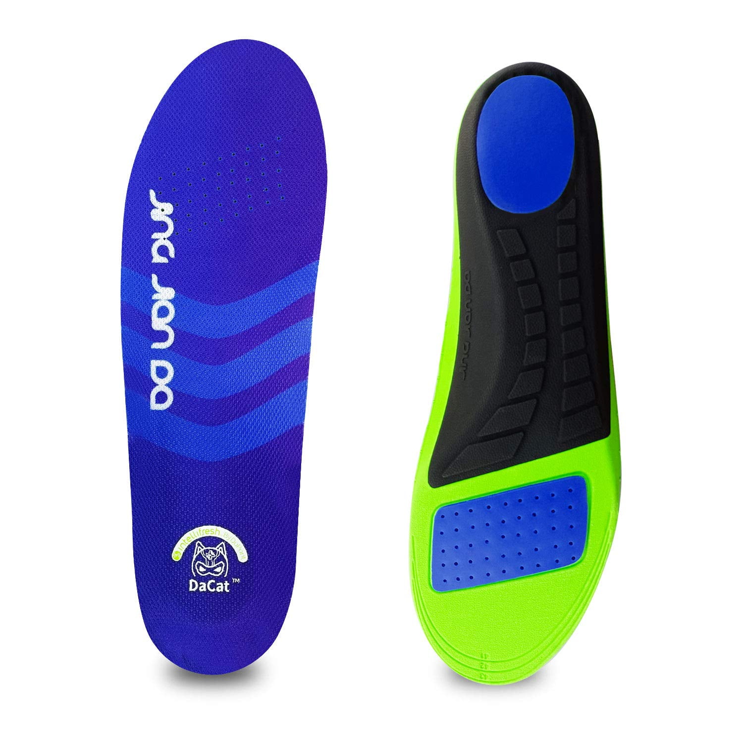 DACAT Sports Insoles Professional Basketball Insoles Firm Arch