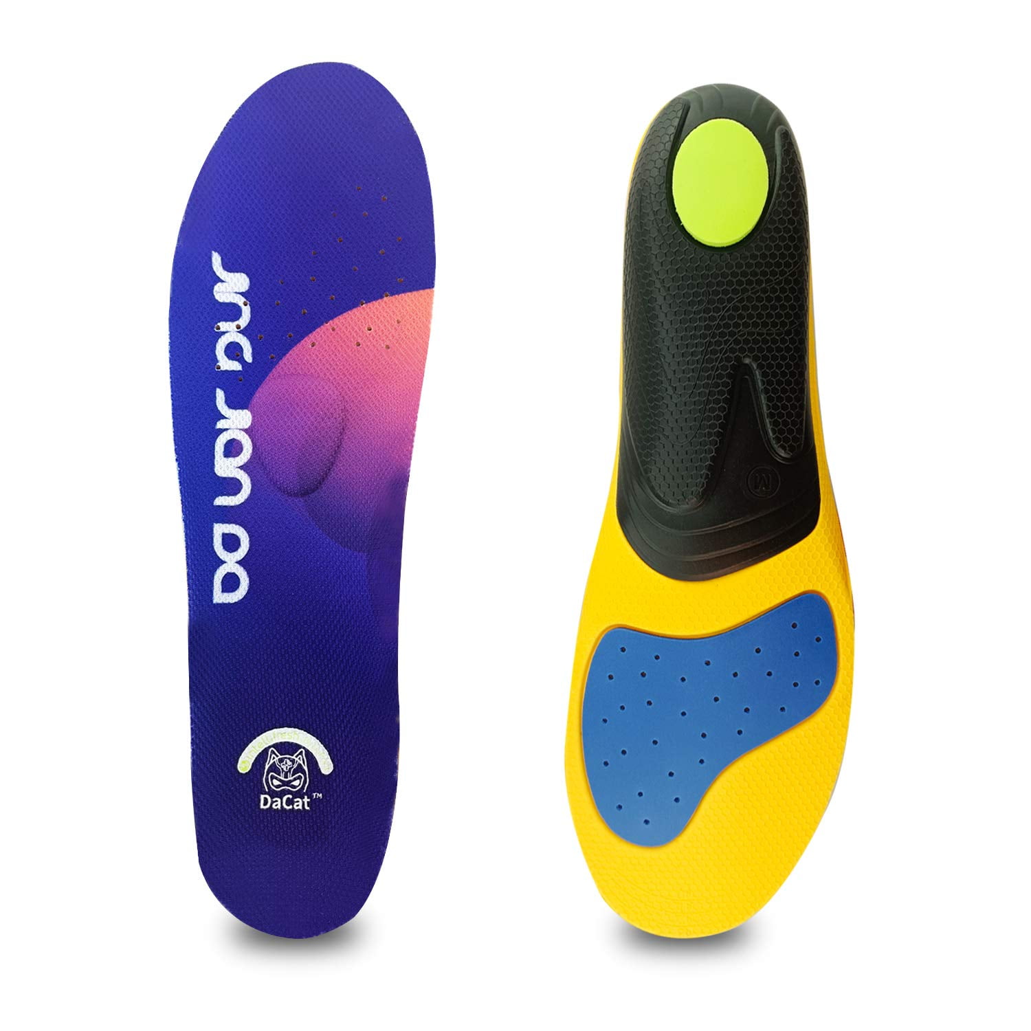 DACAT Sports Insoles Professional Basketball Insoles Firm Arch