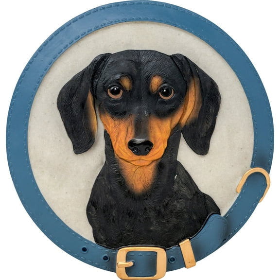 DACHSHUND STEPPING STONE / DECORATIVE WALL PLAQUE