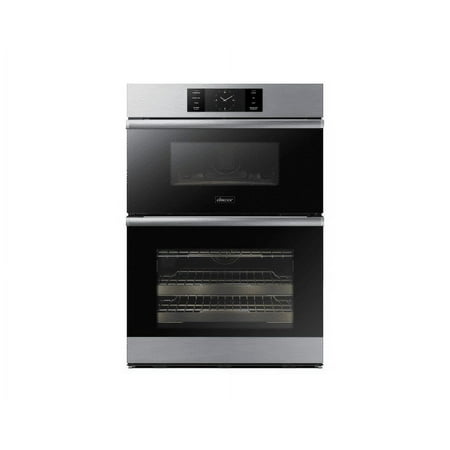 Dacor - Modernist 30" Electric Wall Oven with Built-In Microwave in Stainless - Stainless steel/silver