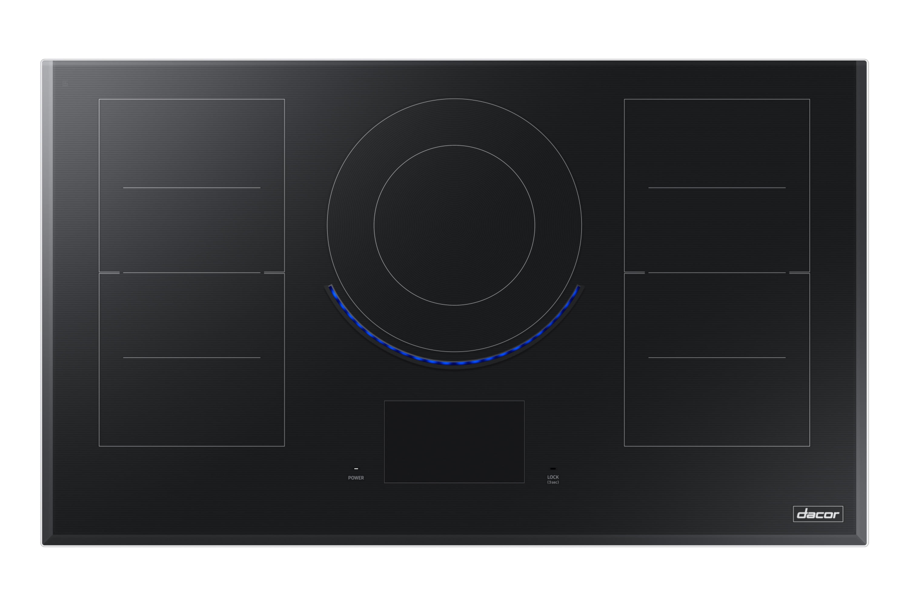 Dacor Dti36m977b Contemporary 36" Wide Built-In Induction Cooktop - Black