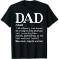 thumbnail image 1 of DAD Definition Father's Day Daddy Christian Dad T-Shirt, 1 of 5