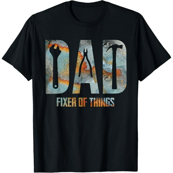 DAD Fixer of All Things Funny Tools Dad Gifts T-Shirt