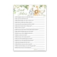 thumbnail image 1 of DAD JOKES Baby Shower Games, SAFARI ANIMALS, Jungle Theme Baby Shower — Pack of 25 — Fun Dad Joke Game, Funny Daddy Joke Trivia, Welcome to the Wild Shower, Gender Neutral, Birthday Activity G550-DJK, 1 of 7
