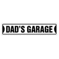 thumbnail image 1 of DAD'S GARAGE Street Sign new daddy dad dads manroom | Indoor/Outdoor |  36" Wide, 1 of 5