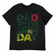 DAD you are one of my favorite parents Happy Father's Day Cheerleading And Football Mom Of Both Football Cheer Mom T-Shirt