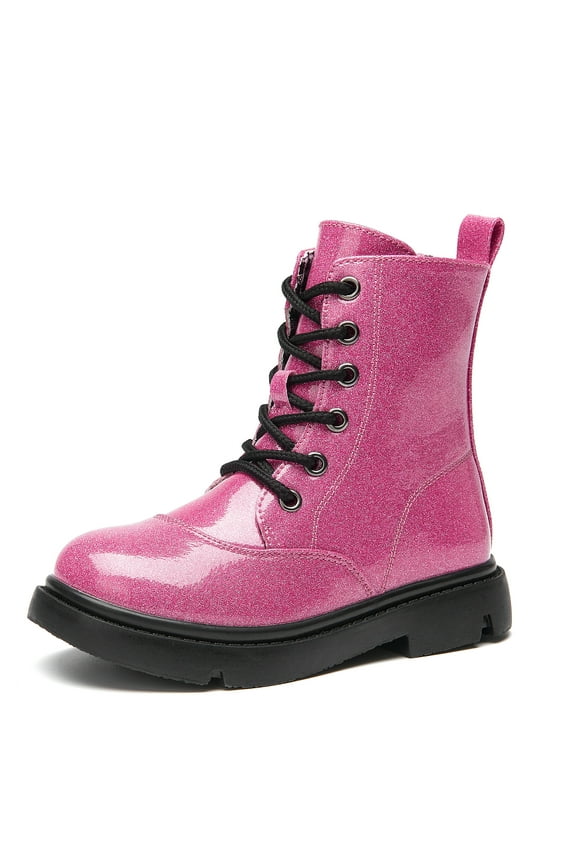 Boys Girls Combat Boots Toddler Ankle Boots 3.5 Little Kid