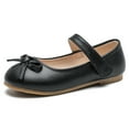 thumbnail image 1 of DADAWEN Girls Mary Jane Shoes Dress Shoes School Uniform Princess Ballerina Flower Shoes 12.5 Little Kid, 1 of 5