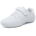 thumbnail image 1 of DADAWEN Girls White Cheerleading Shoe Athletic Training Competition Sneakers for 4.5 Big Kid, 1 of 6