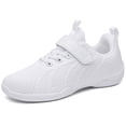 thumbnail image 1 of DADAWEN Girls Wihte Cheerleading Shoes Dance Fitness Training Athletic Cheer Sneakers for 2.5 Little Kid, 1 of 6