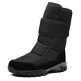 thumbnail image 1 of DADAWEN Men's Snow Boots Winter Warm Waterproof Boots for 10US, 1 of 6