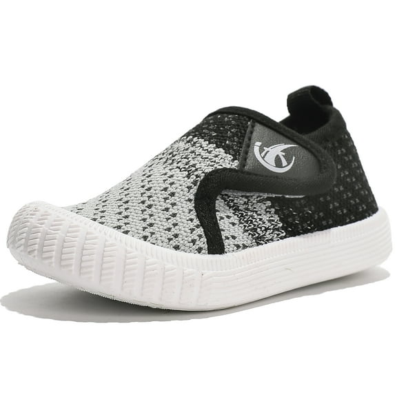 DADAWEN Toddler Shoes Boys Girls Breathable Running Shoes Sneakers Gray 8 Toddler