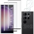thumbnail image 1 of DADHOT [2+2 Pack] Galaxy S23 Ultra Screen Protector,2*Screen Protector+2*Camera Lens Protector, 1 of 7