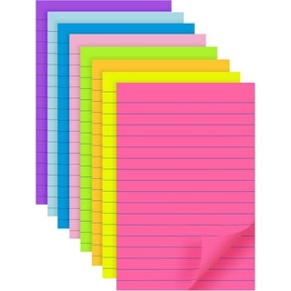  EOOUT 300 Sheets Pastel Transparent Sticky Notes, 6 Pads, 3x3  Inch, 6 Colors Clear Translucent Adhesive Self-Sticky Notes for Bible /  Book Tabs, School Supplies for College, Office : Office Products
