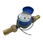 DAE AS200U-75P Water Meter with Pulse Output, 3/4" NPT Couplings, Measuring in Gallons