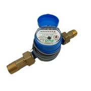 DAE AS200U-75P Water Meter with Pulse Output, 3/4 NPT Couplings, Measuring in Gallons