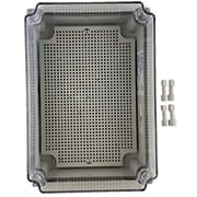 DAE B1725UL UL Listed PC Plastic watertight NEMA 4 IP66 Electrical Enclosure with Mounting Plate 9.8 x 6.9 x 3.9