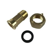 DAE C-50 1pcs 1/2" Water Meter Coupling, 1/2" Male NPT, 3/4" Female NPSM