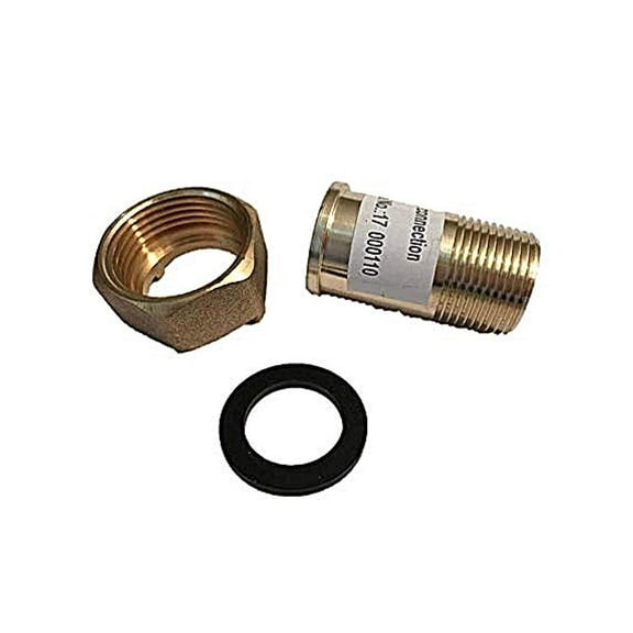 DAE C-75NL 1pcs 3/4" Lead Free Water Meter Coupling, 3/4" Male NPT, 1" Female NPSM