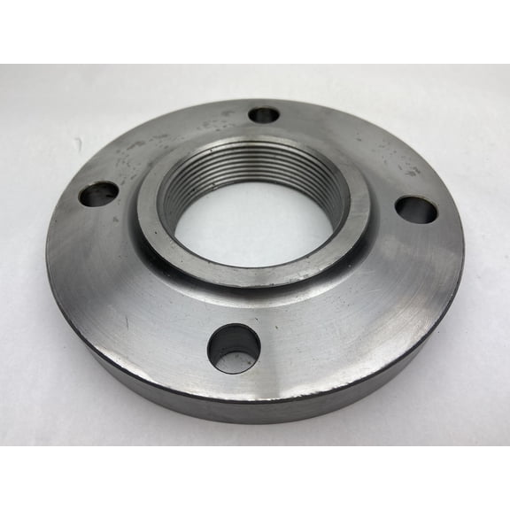 DAE FL-300 3 Inch Cast Iron NPT Threaded Flange, Faced and Drilled, Class 125