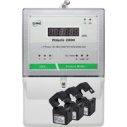 DAE P204-100 Kit UL kWh Smart Submeter, 3P4W 3 hot wire, 1 neutral, 100A, 120-480V, 3 Split Core CTs