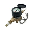 DAE PD50m Lead Free NSF61, IP68 Positive Displacement Water Meter, 1/2