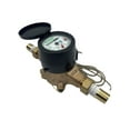 thumbnail image 1 of DAE PD-75m Lead Free NSF61, IP68 Positive Displacement Water Meter, 3/4" NPT Couplings, Pulse Output, Cubic Meter, 1 of 7