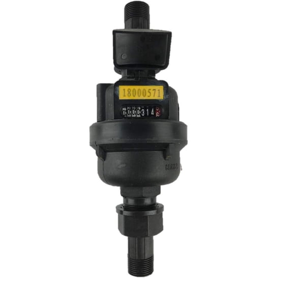 DAE PVM-75 Positive Displacement, Plastic Water Meter, 3/4" NPT Couplings, Measuring in Gallon